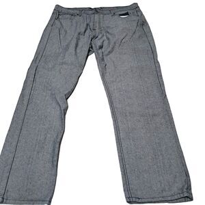 Vintage Y2k Chams Grunge Distressed Embroidered Hip Hop Emo Baggy Jeans 42x33